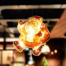 Load image into Gallery viewer, LED Wall Hanging Suction Lamp Christmas Shop Window Decoration Lamp Holiday Scene Layout Ambience Light
