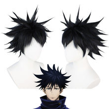 Load image into Gallery viewer, Manshu Back War Wig Five Wu Cos Wig Tiger Stick Youren Three Rounds Xia Cosplay Anime Simulation Scalp
