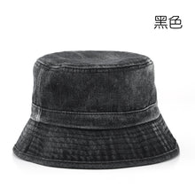 Load image into Gallery viewer, Washed Cowboy Hat Outdoor Sports and Casual Sun Protection Sun-Shade Fisherman Hat
