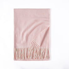 Load image into Gallery viewer, Solid Color Wave Light Striped New Scarf Women's Winter Fresh Sweet Macaron Monochrome Mid-Length
