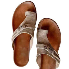 Load image into Gallery viewer, Large Size Platform Slippers Women's Casual Flat Flip-Flops Women's Shoes
