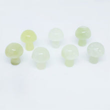 Load image into Gallery viewer, 5PCs Natural Crystal Agate Mushroom 2cm Mini Small Mushroom Crystal Crafts Micro Landscape Ornaments Decorations
