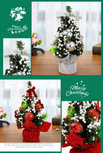 Load image into Gallery viewer, 20cm Mini Christmas Tree Table Setting Children's Gift Christmas Package Small Tree Christmas Decorations
