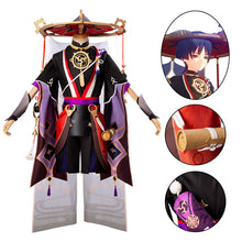 Load image into Gallery viewer, Genshin Original God Cos Costume the Sixth Seat of Fool Soldiers Cosplay Game C Suit Cosplay Clothing
