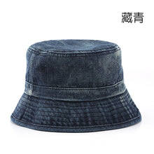 Load image into Gallery viewer, Washed Cowboy Hat Outdoor Sports and Casual Sun Protection Sun-Shade Fisherman Hat
