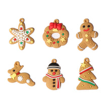 Load image into Gallery viewer, Christmas New Gingerbread Man Christmas Ornaments Christmas Snowflake Christmas DIY Snowman Pendant
