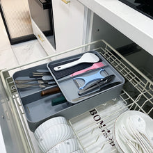 Load image into Gallery viewer, Drawer Assorted Storage Box Kitchen Tableware Knife and Fork Storage Box Multi-Function Tool Sundries Chopsticks Finishing Box
