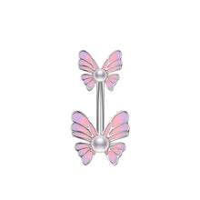 Load image into Gallery viewer, New Zircon Navel Stud Drop Oil Belly Ring Piercing Jewelry
