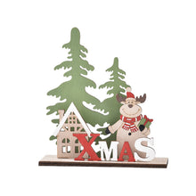 Load image into Gallery viewer, Christmas Decorations Christmas Wooden Decoration DIY Children's Present Small Gift Desktop Window Decorations
