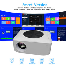 Load image into Gallery viewer, Y2 Android WiFi HD 1080P Projector Portable Mini Home LED Projector
