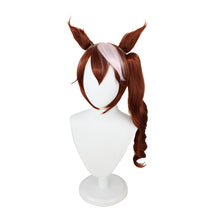 Load image into Gallery viewer, Racing Niang Pretty Derby Donghai Emperor Cos Wig with Jaws Clamp Waves Roll
