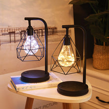 Load image into Gallery viewer, Led Wrought Iron Modeling Lamp Home Atmosphere Decorative Table Lamp Christmas Creative Small Night Lamp Iron Lamp Decoration Lamp
