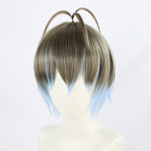 Load image into Gallery viewer, Virtual Anchor Rainbow Club Wig Vloubermysta Vox Highlight Gradient Cos Wig Silicone Simulation Scalp
