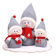 Load image into Gallery viewer, Christmas Decorations Snowman Baby Doll Christmas Tree Decoration Shopping Window Scene Layout Photo Props
