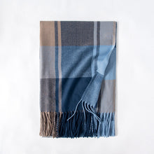 Load image into Gallery viewer, Artificial Cashmere Scarf 2023 New Winter Women's Shawl Thickened Warm Fringe Bib
