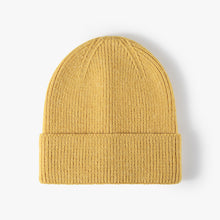 Load image into Gallery viewer, Beanie Hat Women's Autumn and Winter Wild Light Board Show Face Men's Knitted Hat Black Fashionable Warm Woolen Cap Women
