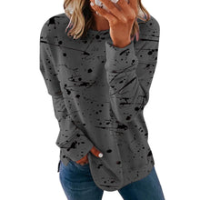 Load image into Gallery viewer, Women's Loose All-Matching Graffiti Printing Sweater

