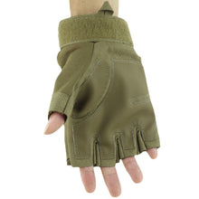 Load image into Gallery viewer, Breathable Sports Fighting Half Finger Training Combat Mountaineering Special Forces Military Gloves
