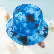 Load image into Gallery viewer, 2-5 Years Old Breathable Bucket Hat Tie-Dyed Children's Bucket Hat Sun Protection Baby Sun Hat
