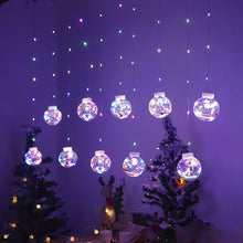 Load image into Gallery viewer, Christmas Decoration Curtain Light Scene Layout Holiday Christmas String Light Wish Orbs Led Copper Wire Light
