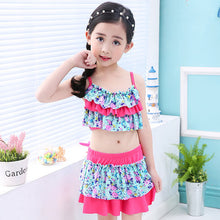 Load image into Gallery viewer, Girl's Swimsuit Student Summer Split Bikini

