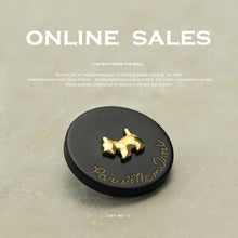 Load image into Gallery viewer, 5pcs/Set Cute Puppy Black and White Button Sweater Coat Overcoat Decorative Button Clothing Accessories Accessories
