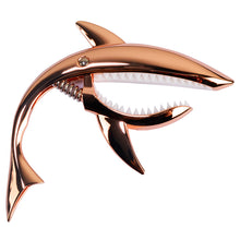 Load image into Gallery viewer, Shark Capo Guitar Zinc Alloy Capo Wooden Guitar Electric Guitar Ukulele Capo Musical Instrument Accessories
