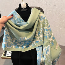 Load image into Gallery viewer, 2023 Winter New Artificial Cashmere Scarf F Letter All-Matching Long Tassel Shawl Fashion Thickened Scarf
