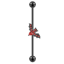 Load image into Gallery viewer, Long Brush Holder Stud Earrings Zircon Navel Stud Barbell Stud Earrings Labret 5-Piece Set Piercing Jewelry

