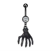Load image into Gallery viewer, Oil Dripping Little Yellow Flower Rose Snake Series a Variety of Belly Ring
