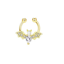 Load image into Gallery viewer, Long Brush Holder Stud Earrings Zircon Navel Stud Barbell Stud Earrings Labret 5-Piece Set Piercing Jewelry

