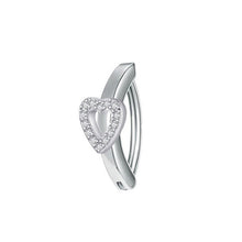 Load image into Gallery viewer, Navel Stud Glossy Stainless Steel Zircon Butterfly Male Umbilical Ring Piercing Jewelry
