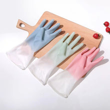 Load image into Gallery viewer, Gloves Rubber Cleaning Gloves Latex Thin NBR Gloves Durable Waterproof Thickened
