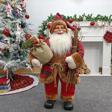 Load image into Gallery viewer, 82cm Standing Santa Claus Christmas Decorations Christmas Scene Decoration Christmas Gift Decoration
