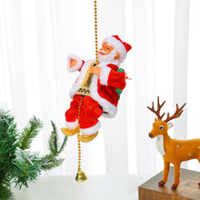 Load image into Gallery viewer, Santa Claus Music Electric Doll Rope Climbing Christmas Gift Gift Christmas Decorations
