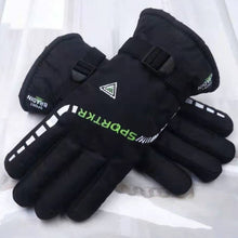 Load image into Gallery viewer, Men's Winter Cotton Gloves Fleece-Lined Thickened Winter Skiing Riding Electric Car
