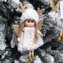 Load image into Gallery viewer, Christmas Antlers Girl Pendant Antlers Angel Ornaments Christmas Decorations Christmas Gifts Little Doll
