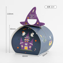 Load image into Gallery viewer, 10PCs Halloween Candy Box Baking Cookies Ghost Paper Box Festival Party Decorative Gift Packaging Box
