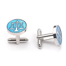 Load image into Gallery viewer, Fashion Creative Libra Cufflinks Suit Shirt Cufflinks Accessories
