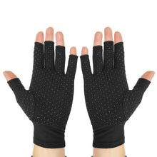 Load image into Gallery viewer, Outdoor Half Finger Gloves Fitness Silicone Anti-Slip Inflammation Joint Rehabilitation Sports Cycling Gloves

