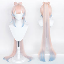 Load image into Gallery viewer, Genshin Impact Kokomi Cosplay Wig Gradient Mixed Color Heat Resistant Cosplay Wigs Carnival Costume Cosplay Props
