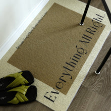 Load image into Gallery viewer, Retro Simple Style Floor Mat Wire Ring Washable Dust Removal Cut Non-Slip Floor Mat
