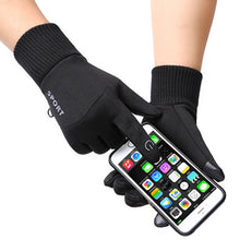 Load image into Gallery viewer, Cycling Fleece-Lined Thermal Touch Screen Windproof Waterproof Cold-Proof Non-Slip Outdoor Cycling Gloves
