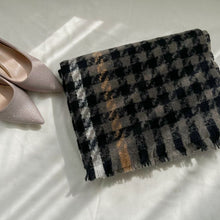 Load image into Gallery viewer, Fashion Plaid Scarf Winter Korean Style Sweet Cashmere Thickened Warm Shawl Gift
