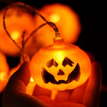 Load image into Gallery viewer, Christmas LED Pumpkin Blow Lighting Chain Halloween Ghost Easter Bar Layout Haunted House Pendant Ornament Lights
