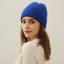 Load image into Gallery viewer, Solid Color Knitted Hat Children's Autumn and Winter New Korean Knitted Hat Students All-Match Dome Woolen Cap Beanie Hat Tide
