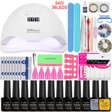 Load image into Gallery viewer, Nail Beauty Tool Set Beginner Home Nail Art Tool Suit
