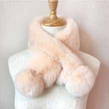 Load image into Gallery viewer, 2023 New Autumn and Winter Mink-like Wool Plush Scarf Korean Style Solid Color Imitation Rex Rabbit Plush Warm Scarf
