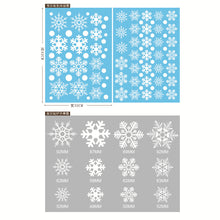 Load image into Gallery viewer, Christmas Decorations Glass Electrostatic Sticker Christmas Party Decoration Snowflake Window Stickers Christmas Hanging Ball Bell Stickers
