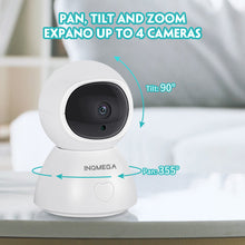 Load image into Gallery viewer, 5-Inch Large Screen Private Model Baby Monitor Two-Way Intercom Baby Monitor Support TF Card
